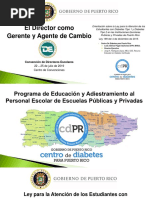 Orientación Sobre La Ley Est. Diabetes PDF