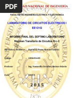 Informe Final Laboratorio #7 Circuito RLC