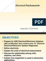 Automobile Electrical Fundamentals: Prepared By: 110250102042