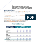 Retained Earnings