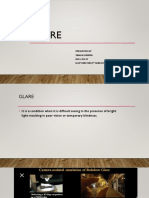 Glare: Presented by Vanlalzawma Roll No.29 B.Optometry (3 Semester)