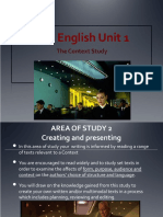 VCE English Unit 1: The Context Study