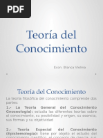 Teoría Del Conocimiento I