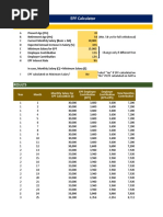 EPF Calculator - by AssetYogi