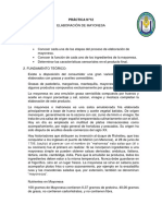 Práctica N°12 - Elaboración de Mayonesa