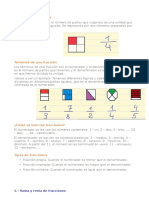 Operaciones Fraccones