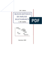 Cuadras - Nuevos Métodos de Estadística Multivariante