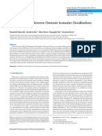 Pretreatment in Reverse Osmosis Seawater Desalination: A Short Review