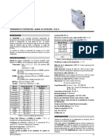 Manual Transmisor Txrail Usb 4-20ma v10x H Español