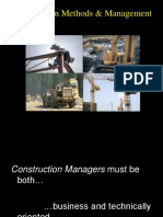 Construction Methods & Management