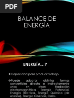 Balance de Energia