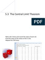 Central Limit Theorem 2