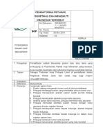 7.1.1.3 Pendaftaran Petugas Mengetahui Dan Mengikuti Prosedur Tersebut