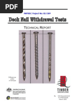 Echnical Eport: FWPRDC Project No: 02.1209