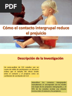 Cómo El Contacto Intergrupal Reduce El Prejuicio