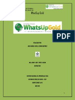 Instalacion de Whatsup Gold Julio Davila, Edwin Martinez