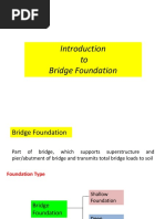 Introduction To Bridge Foundation