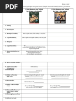 Comparison Of:: 1968 Romeo and Juliet by Franco Zeferelli 1996 Romeo and Juliet by Baz Luhrmann