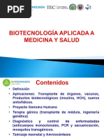 Biotecnologia Aplicada A La Medicina