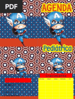 Agenda Pediatrica Capitan America