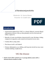 Vernal Keratoconjunctivitis: Moderator-Dr. Seema Meena Presenter - Dr. Sulabh Sahu