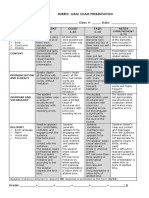 Final Oral Presentation Rubric New Version 2019