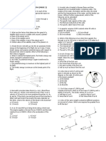 Nmat Physics Simulations (Mock 2) DIRECTIONS: Select The Best Answer To Each of The