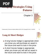 Hedging Strategies Using Futures