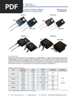 RNP10/RNP20S/RNP50U/RMP20S Power Thin Film Resistors RNP10 RNP20S