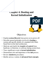 Chapter 4: Booting and Kernel Initialization