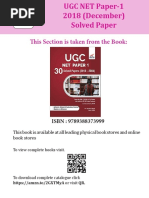 Disha Publication Ugc Net Paper-1 2018 December