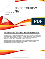 Sectors of Tourism Industry: Group 2