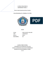 Laporan Praktikum Eksperimen Fisika I - Pusat Gravitasi Dan Pusat Massa