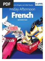 Friday Afternoon: French