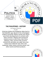 Evolution of Philippine Politics