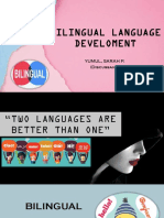 Bilingual Language Development