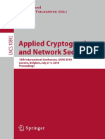 Applied Cryptography and Network Security