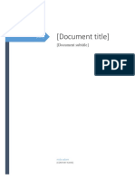 Software Project Proposal Template