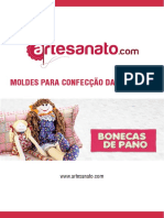 Moldes para Confecção de Bonecas