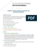 Live 035 - Como Comec Ar A Anunciar No Facebook Ads Do ZERO PDF