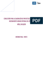 Mejoramiento Urbano Integral Del Centro de Añelo Parte I PDF