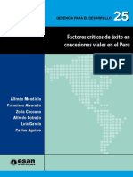 Factores Crít Éxito Concesiones Vial Perú PDF