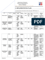 Lac Implementation Plan