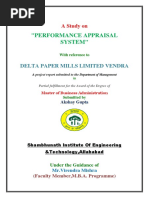 Performance Appraisal