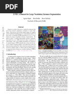LVIS: A Dataset For Large Vocabulary Instance Segmentation