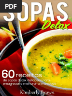 Sopas Detox 60 Receitas