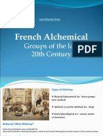 French Alchemical: Groups of The Late 20th Century