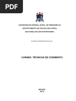 Carnes Técnicas de Cozimento 