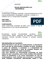 Elani Ciclo Medicamento Similar Equivalente Ao Medicamento de Referência Apresentações