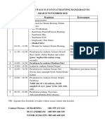 Agenda Ziaroh Wali (5) Fatayat Ranting Banjaragung Ahad Ii November 2018 No. Jam Kegiatan Keterangan